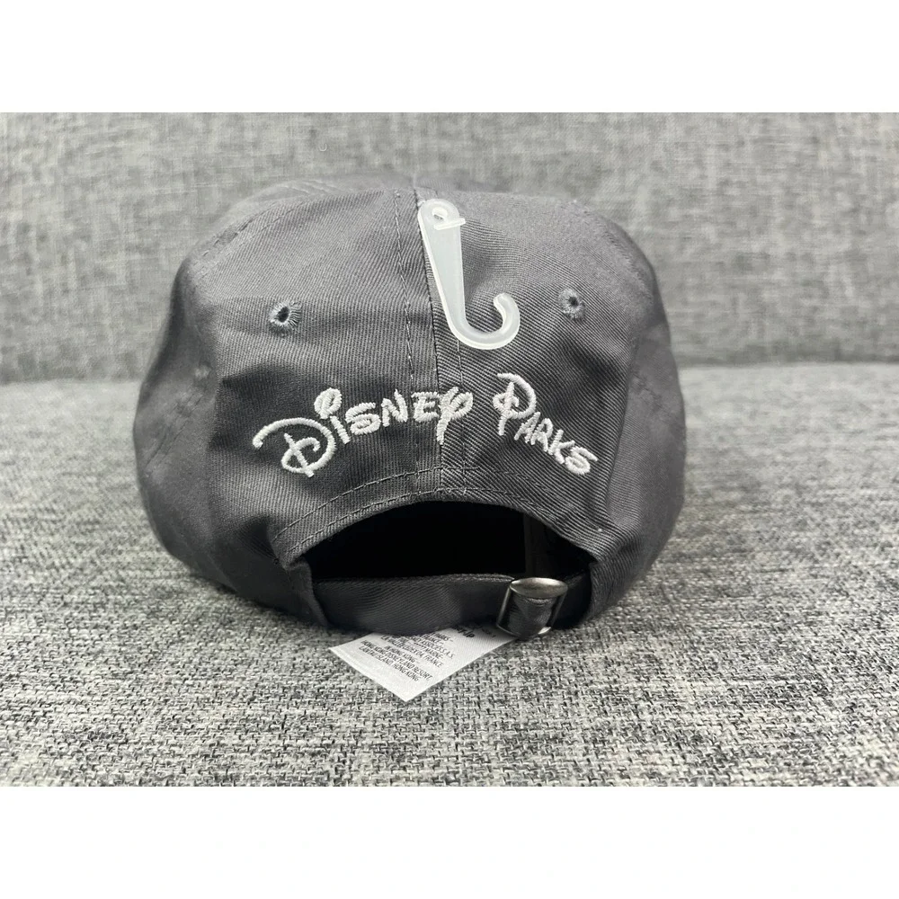 Disney Parks Wicked Spooky Mickey Mouse Skull Halloween Black Baseball Hat New
